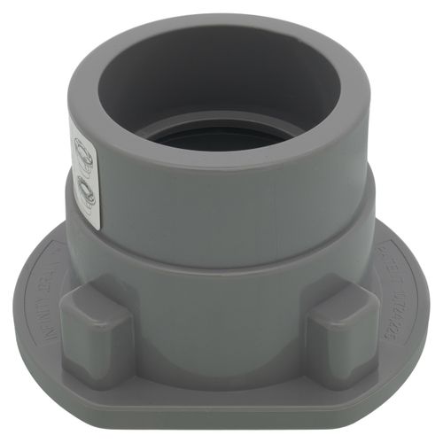 Main product image of 2" Outlet Compact Clamp Down Floor Drain, PVC, 2" Throat