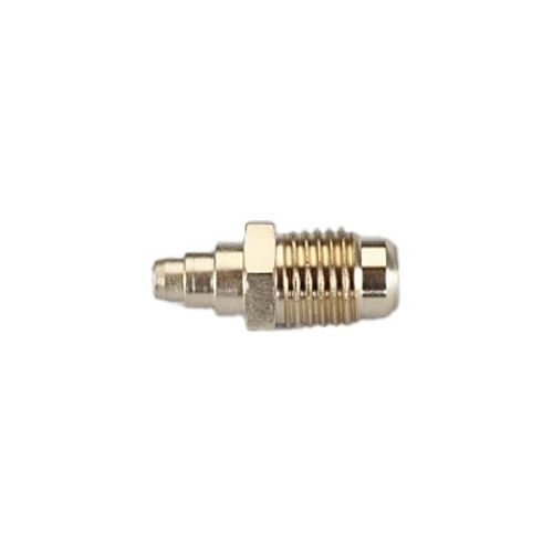 Main product image of 1/4" Flare Access Body, Solder End 1/8" ID, 3/16", 1/4", 5/16" OD w/ CD2245 Brass Cap & Valve Core (Pack of 6)