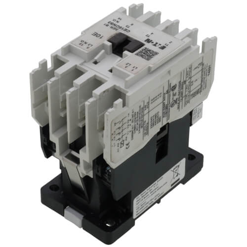 Main product image of 3-Pole XT IEC Non-Reversing Contactor, Full Voltage, Size F, w/ 1NO Auxiliary (120/110V, 32 Amp)