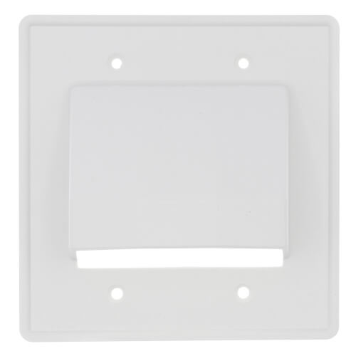 Main product image of 2-Gang Reversible Low-Voltage Cable Entrance Plate