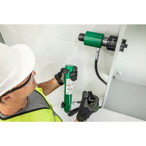 Main product image of 11-Ton Hydraulic Knockout Driver with Hand Pump