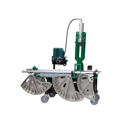 Main product image of 881 Cam-Track Hydraulic Bender for 2-1/2" and 4" Conduits with 980 Hydraulic Pump and Mobile Bending Table