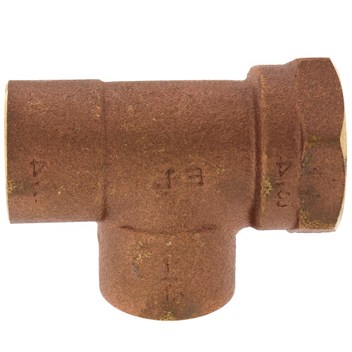 Main product image of 3/4" C x F x C Cast Brass Tee (Lead Free)