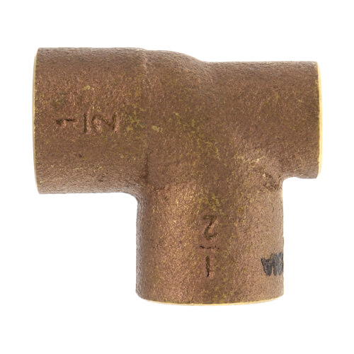 Main product image of 1/2" x 1/8" x 1/2" C x F x C Cast Brass Tee