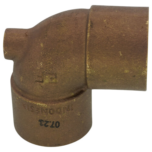 Main product image of 1-1/4" x 1/8" x 1-1/4" C x F x C Cast Brass Tee