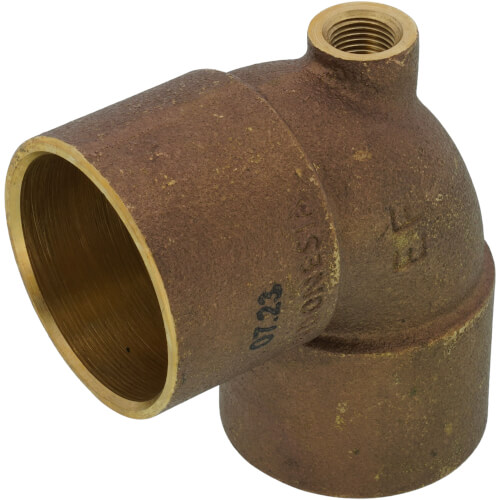 Main product image of 1-1/4" x 1/8" x 1-1/4" C x F x C Cast Brass Tee