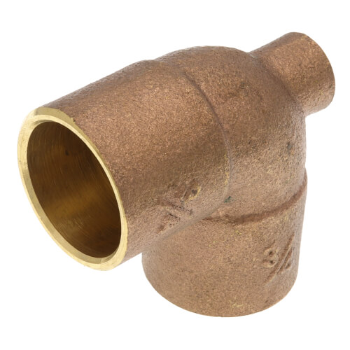 Main product image of 3/4" x 1/8" x 3/4" C x F x C Cast Brass Tee