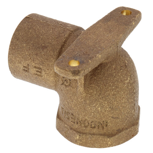Main product image of 3/4" CxF Cast Brass 90-Degree Drop Ear Elbow (Lead Free)