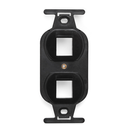 Main product image of Quickport, Duplex Type 106 Insert, 2-port (Black)