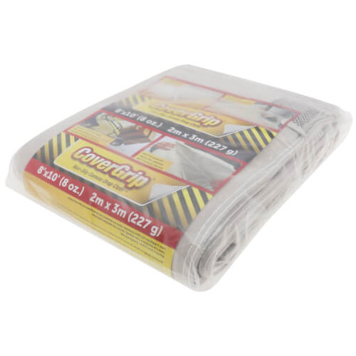 CGC8X10 Supco CGC8X10 CoverGrip Safety Drop Cloth (8' x 10')