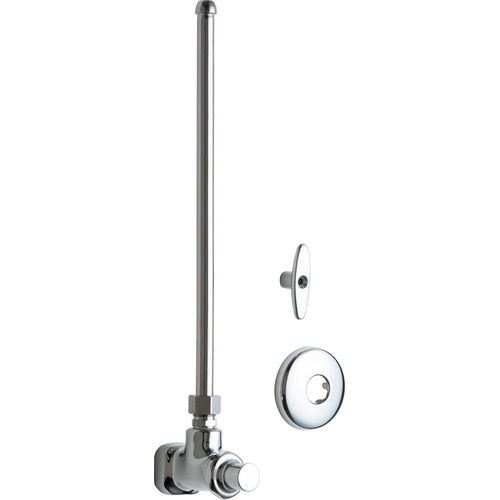 Main product image of Angle Stop w/ Supply Tube (Polished Chrome), 1006-ABCP