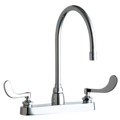 Main product image of 1100 Series Commercial Sink Faucet (Polished Chrome), 1100-GN8AE35-317AB