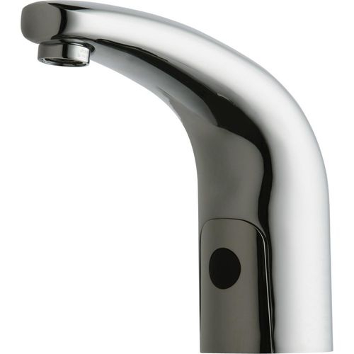 Main product image of HyTronic 81 Touch-Free Programmable Faucet, Above-Deck Electronics, DC Powered, No Mixing (Polished Chrome), 116.590.AB.1