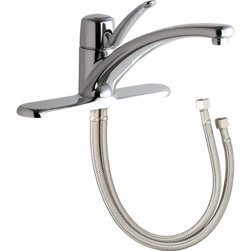 Main product image of Single Lever Commercial Kitchen Faucet (Polished Chrome), 2300-8E34VPABCP