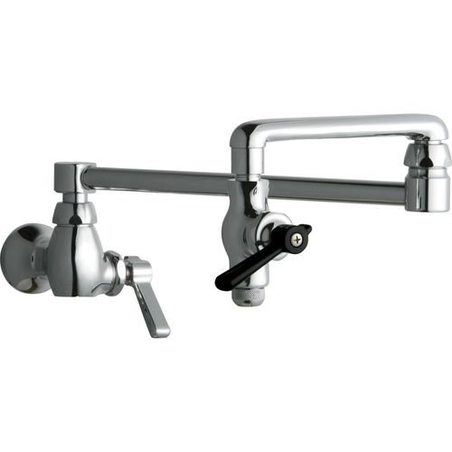 Main product image of 515 Series Single-Hole Wall-Mounted Pot and Kettle Filler (Polished Chrome), 515-ABCP