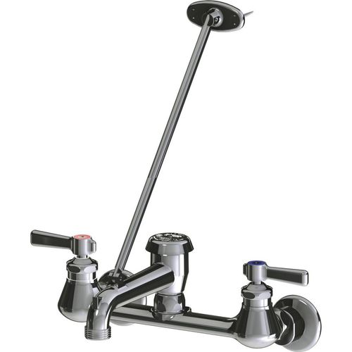 Main product image of 540 Series Wall-Mounted Manual Faucet w/ Adjustable Centers (Polished Chrome), 540-LD897SGXKCCP