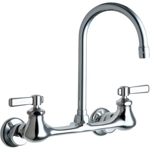 Main product image of 540 Series Wall-Mounted Manual Faucet w/ Adjustable Centers (Polished Chrome), 540-LDGN2AE3ABCP