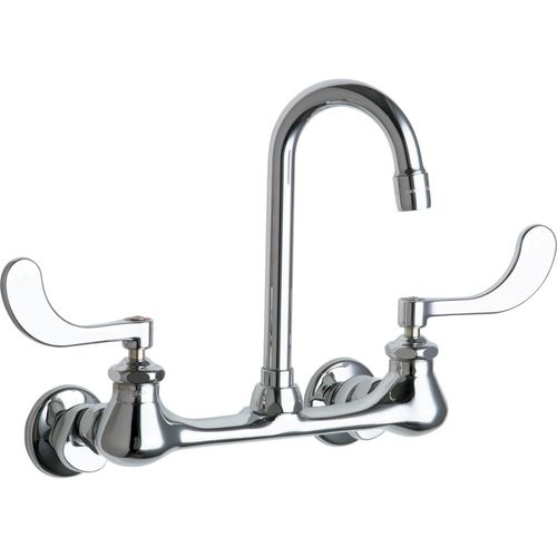 Main product image of 540 Series Wall-Mounted Manual Faucet w/ Adjustable Centers (Polished Chrome), 631-XKABCP