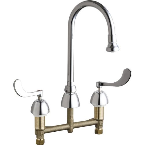 Main product image of Deck-Mounted Bathroom Faucet (Polished Chrome), 786-ABCP