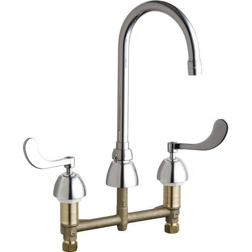 Main product image of 786 Series Deck-Mounted Bathroom Faucet w/ 8" Centers (Polished Chrome), 786-E35XKABCP