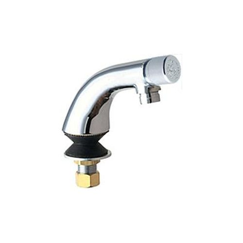 Main product image of 807 Series Deck-Mounted Metering Bathroom Faucet, Single-Hole, Single-Supply (Polished Chrome), 807-E12ABCP