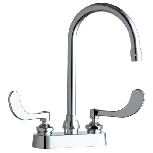 Main product image of 895 Series Deck-Mounted Bathroom Faucet (Polished Chrome), 895-317GN2AE35ABCP