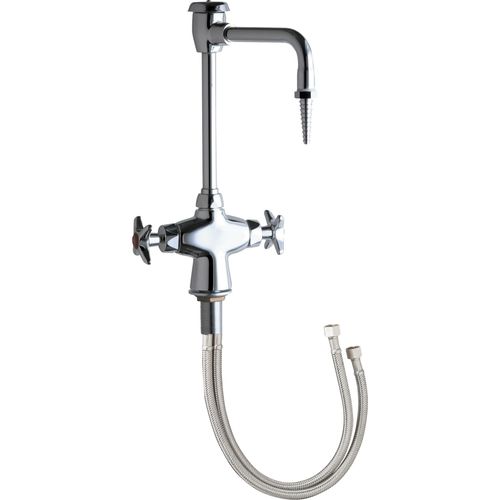 Main product image of Single-Hole Deck-Mounted Manual Laboratory Sink Faucet (Polished Chrome), 930-CP