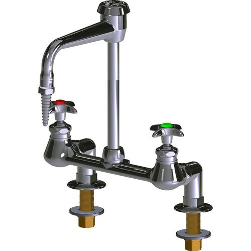 Main product image of Deck-Mounted Manual Laboratory Sink Faucet (Polished Chrome), 947-CP