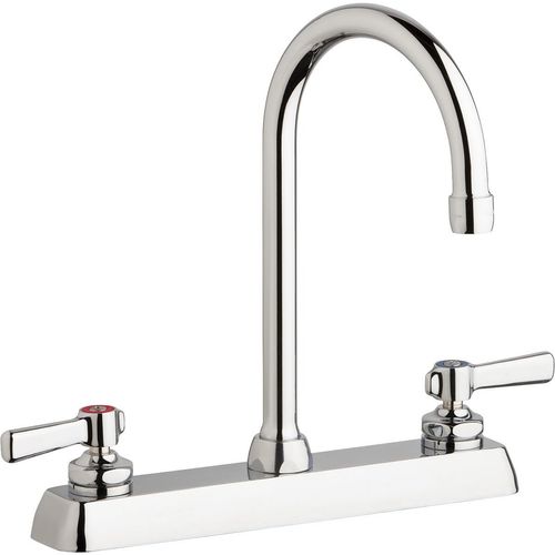 Main product image of Workboard Faucet, Deck Mount, 8" Centers (Polished Chrome), W8D-GN2AE35-369AB