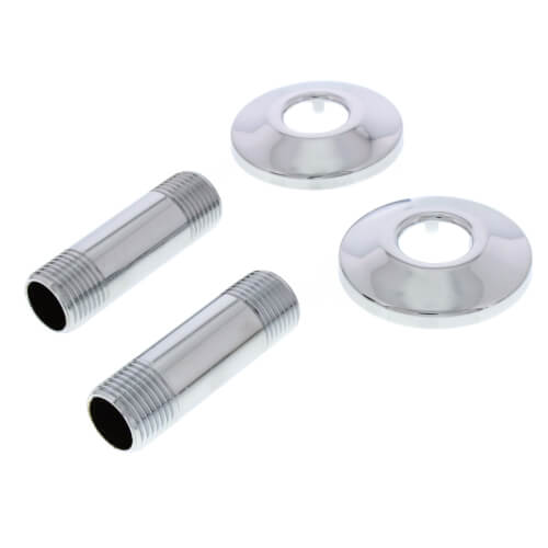 Escutcheon and Nipple Set for All Models (Chrome)