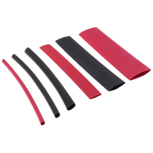 Main product image of 3/16" - 1" Thin-Wall Heat Shrinkable Multicolor Tubing Assortment w/ Plastic Storage Case