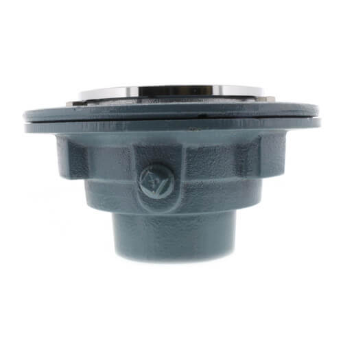 Main product image of 3" No-Hub Adjustable Floor Drain w/ 4" CP Brass Strainer