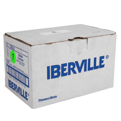 Main product image of 11/25" Steel Cable Staples (Box of 500)