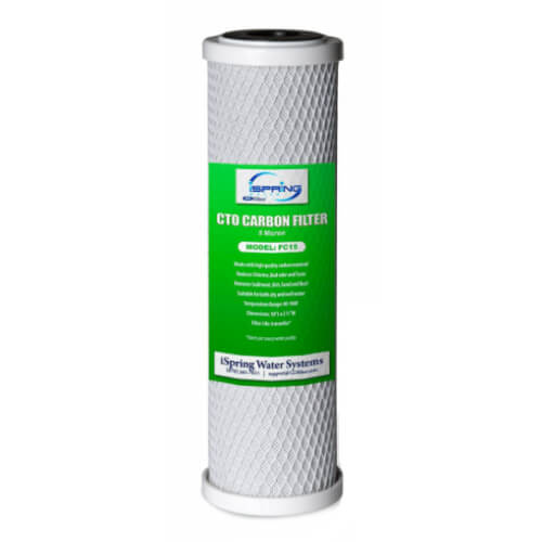 Main product image of Countertop Water Filter, Clear Housing w/ Carbon Block Filter