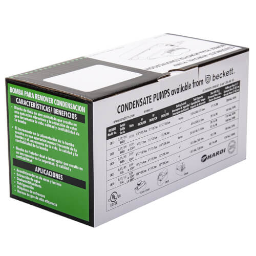 Main product image of Medium Low Pro Condensate Pump, 20 Ft Shutoff (1/30 HP, 115V)