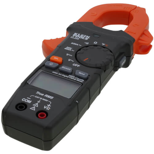 CL220 Klein Tools CL220 Clamp Meter for AC with Temp