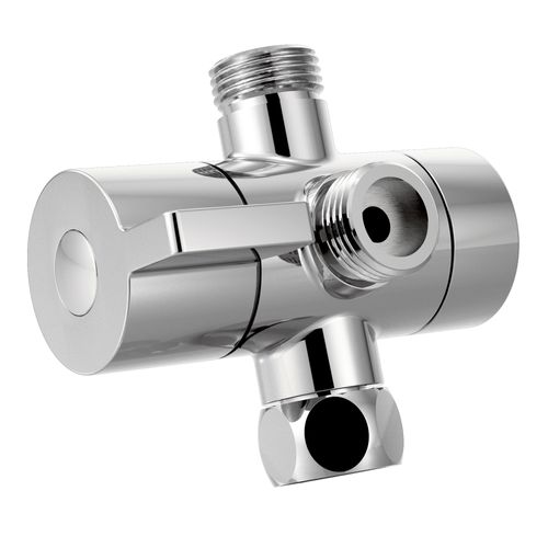 Main product image of Chrome Shower Arm Diverter (non-pivoting)