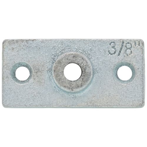 Main product image of 3/8" Electro-Galvanized Ceiling Plate