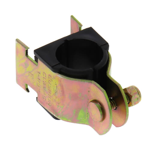 Main product image of 1-1/8" OD Electro-Galvanized Strut Cushion Clamp