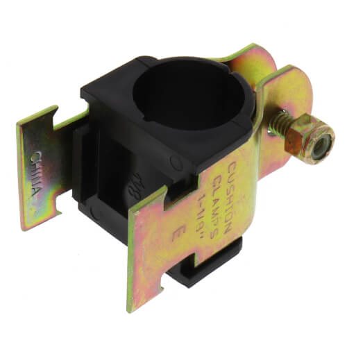 Main product image of 1-1/8" OD Electro-Galvanized Strut Cushion Clamp