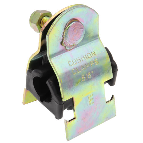 Main product image of 5/8" OD Electro-Galvanized Strut Cushion Clamp