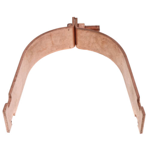 Main product image of 4" Copper Epoxy Coated Multi-Strut Pipe Clamp