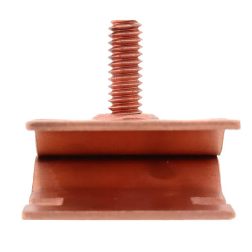 Main product image of 3/4" Copper Plated Multi-Strut Pipe Clamp