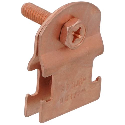 Main product image of 3/8" Copper Epoxy Coated Multi-Strut Pipe Clamp