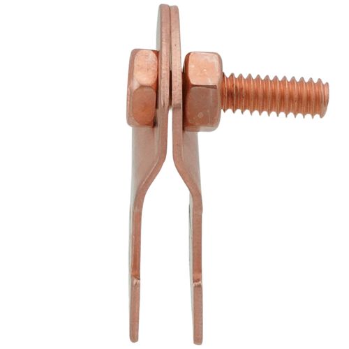 Main product image of 3/8" Copper Epoxy Coated Multi-Strut Pipe Clamp