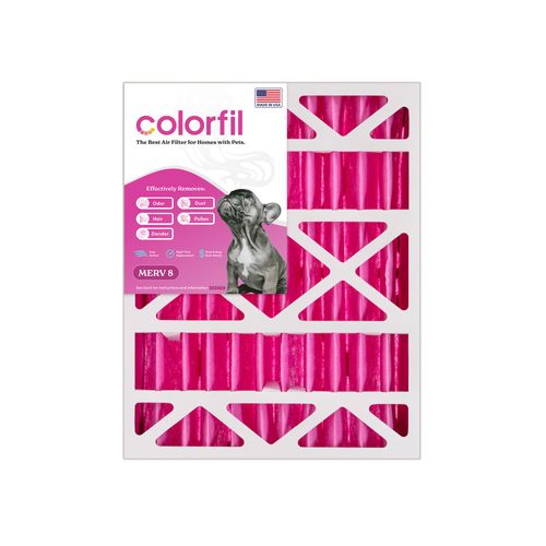 Main product image of 16" x 20" x 4" Color Changing Air Filter for Home & Pet Odors (MERV8)
