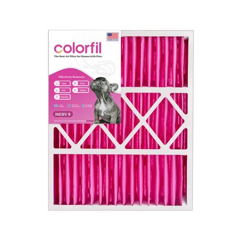 Main product image of 20" x 25" x 4" Color Changing Air Filter for Home & Pet Odors (MERV8)