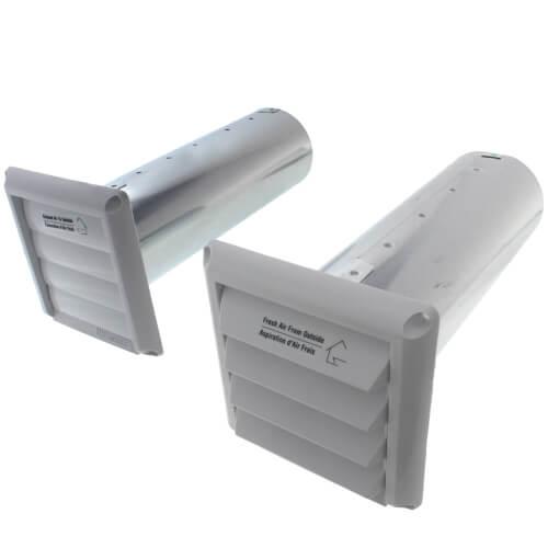 COM4P Plastic Supply & Exhaust Hood Combination (Pair), 4" Duct