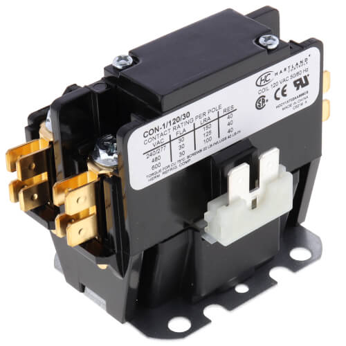 Main product image of 1 Pole Contactor w/ Shunt (120V, 30 Amp)