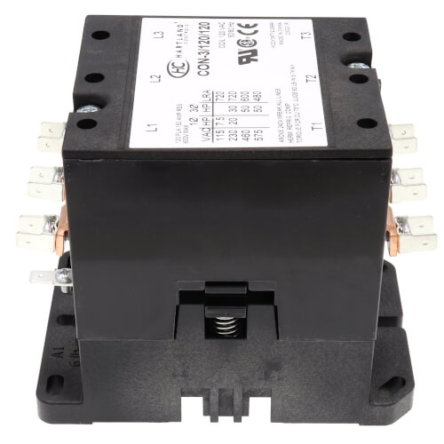 CON-3/120/120 - Hartland Controls CON-3/120/120 - 3 Pole Contactor ...